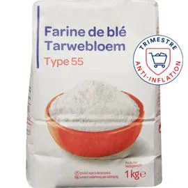 TYPE 55 Farine de blé 1kg