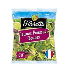 FLORETTE Salade jeunes pousses laitue 100g