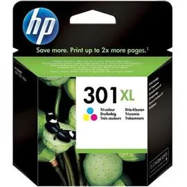 HP 301xl Cartouche D'encre Trois Couleurs Grande Capacité Authentique (ch564ee) Pour l'unité