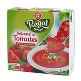 MARQUE REPÈRE, RÉGAL SOUPE Soupe Velouté Tomates 2x30cl
