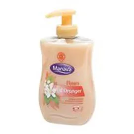 MARQUE REPÈRE, MANAVA Savon mains en crème Perles d'oranger 300ml