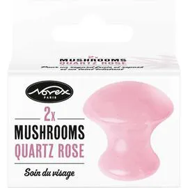 NOVEX 2x mushrooms quartz rose soin du visage l'unité