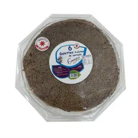 LA COMPAGNIE DES CRÊPES Galettes fraîches de sarrasin 390g