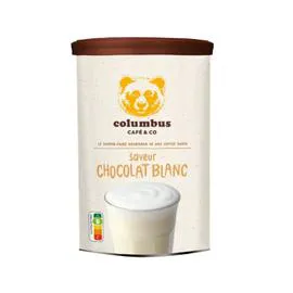 COLOMBUS CAFÉ Chocolat blanc en poudre 350g