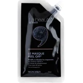 LA BEAUTÉ Le masque peel-off charbon 30ml