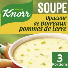 KNORR Soupe déshydratée poireaux pommes de terre 80g