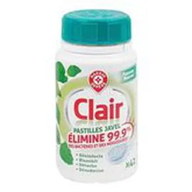 MARQUE REPÈRE, CLAIR Pastilles javel Parfum Menthe - x42 x42