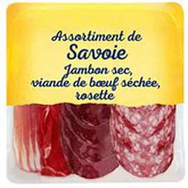 NOS RÉGIONS ONT DU TALENT Assortiment charcuteries savoie 200g