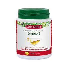SUPER DIET Oméga 3 120 Capsules 118g