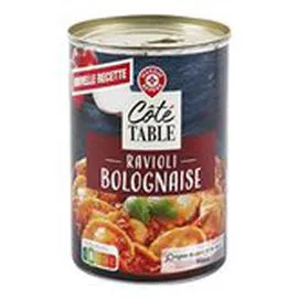 MARQUE REPÈRE, CÔTÉ TABLE Ravioli bolognaise 400g