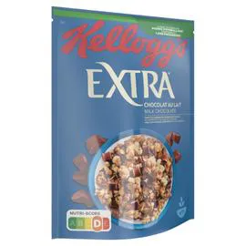 KELLOGG'S, EXTRA Céréales chocolat au lait 500g