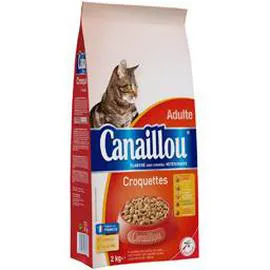 CANAILLOU Croquettes lapin-dinde légumes pour chat adulte 2kg