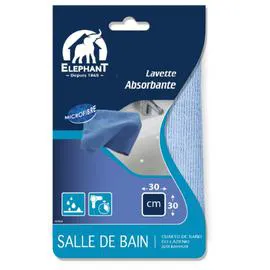 ÉLÉPHANT LBD Lavette absorbante vitre inox 30 x 30 cm l'unité
