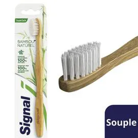 SIGNAL Brosse A Dents Souple Bambou l'unité