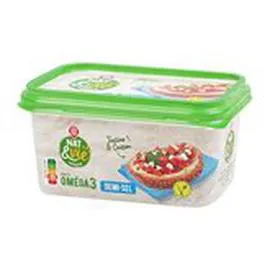 MARQUE REPÈRE, NAT & VIE Matière grasse à tartiner 50% MG - 1/2sel 500g