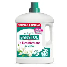 SANYTOL Désinfectant Du Linge Anti-Odeurs Parfum Fleurs Blanches 1,5l