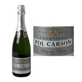 MARQUE REPÈRE, POL CARSON Champagne Blanc de blanc brut 75cl