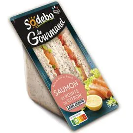 SODEBO Sandwich saumon citron 190g