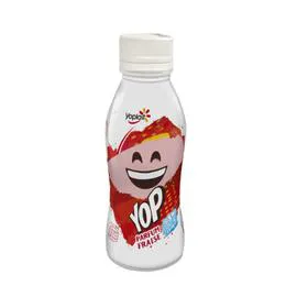 YOPLAIT, YOP Yaourt à boire fraise 6x180g