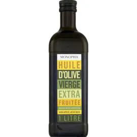 MONOPRIX Huile d'olive vierge extra fruitée l'unité
