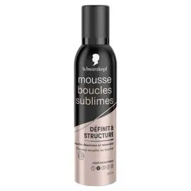 SCHWARZKOPF Mousse Coiffante Boucles Sublimes Définit & Structure 250ml