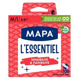 MAPA Essentiel Gants x100 M/L x100