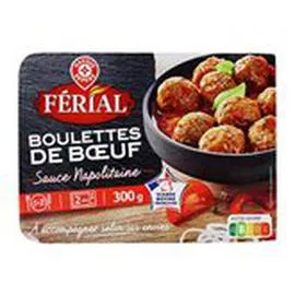 MARQUE REPÈRE, FÉRIAL Boulette au boeuf 300g