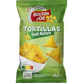 BOUTON D'OR Tortilla goût nature 150g