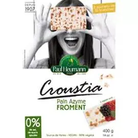 PAUL HEUMANN Pain azyme au froment 0% 400g