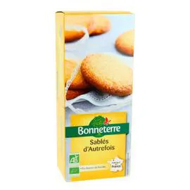 BONNETERRE Sablés D'Autrefois Bio 175g