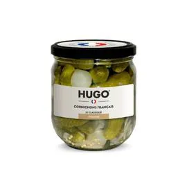 HUGO Cornichon Français au vinaigre Le classique 210g