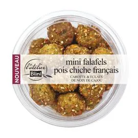 L'ATELIER BLINI Mini falafels pois chiches Français 120g