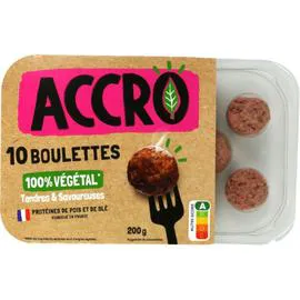 ACCRO Boulettes 100% végétal 200g