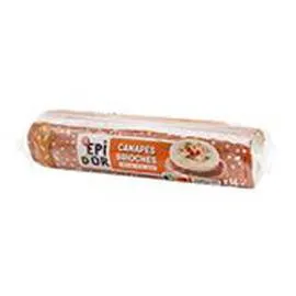 MARQUE REPÈRE, ÉPI D'OR Canapés toasts Briochés 250g