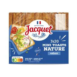 JACQUET Toasts nature mini 255g