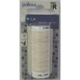 LA BROSSE ET DUPONT, PRIMA Fil de Lin Blanc 30m l'unité