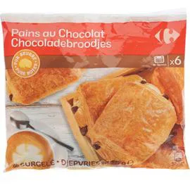 CARREFOUR Pains au chocolat pur beurre 420g