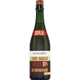MONOPRIX Cidre de Normandie doux bouché 2% vol. 0,75l