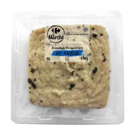 CARREFOUR LE MARCHÉ Plat cuisiné Brandade parmentière morue 270g