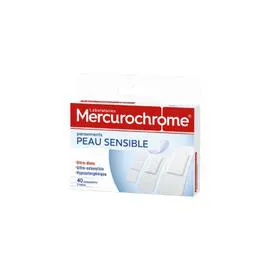 MERCUROCHROME Pansements peau sensible x40