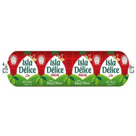 ISLA DÉLICE Saucisson halal goût boeuf olives 500g