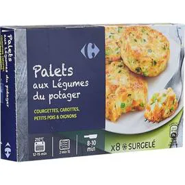 CARREFOUR Légumes cuisinés palets petits légumes 300g