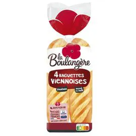 LA BOULANGÈRE Baguettes viennoises 340g