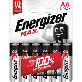 ENERGIZER Pile alcaline Max AA/LR6 x6