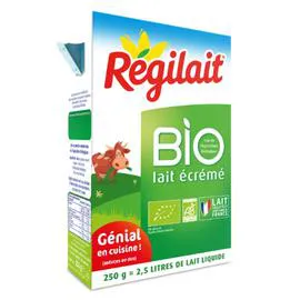 RÉGILAIT Lait en poudre bio écrémé 250g