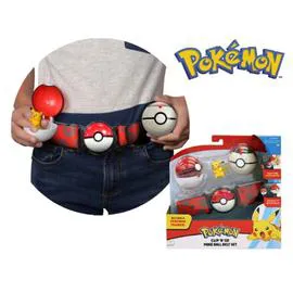 Ceinture poké ball Couleurs divers - Dès 4 ans (l'unité)