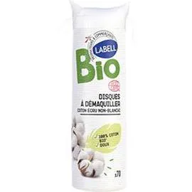 LABELL BIO Disques à démaquiller BIO x70