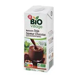 MARQUE REPÈRE, BIO VILLAGE Boisson soja Chocolat Bio 1l