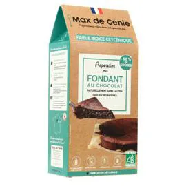 MAX DE GENIE Préparation pour Fondant au Chocolat Bio 340g