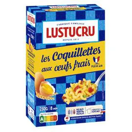 LUSTUCRU Pâtes Coquillettes 250g